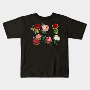 Roses Bouquet Kids T-Shirt